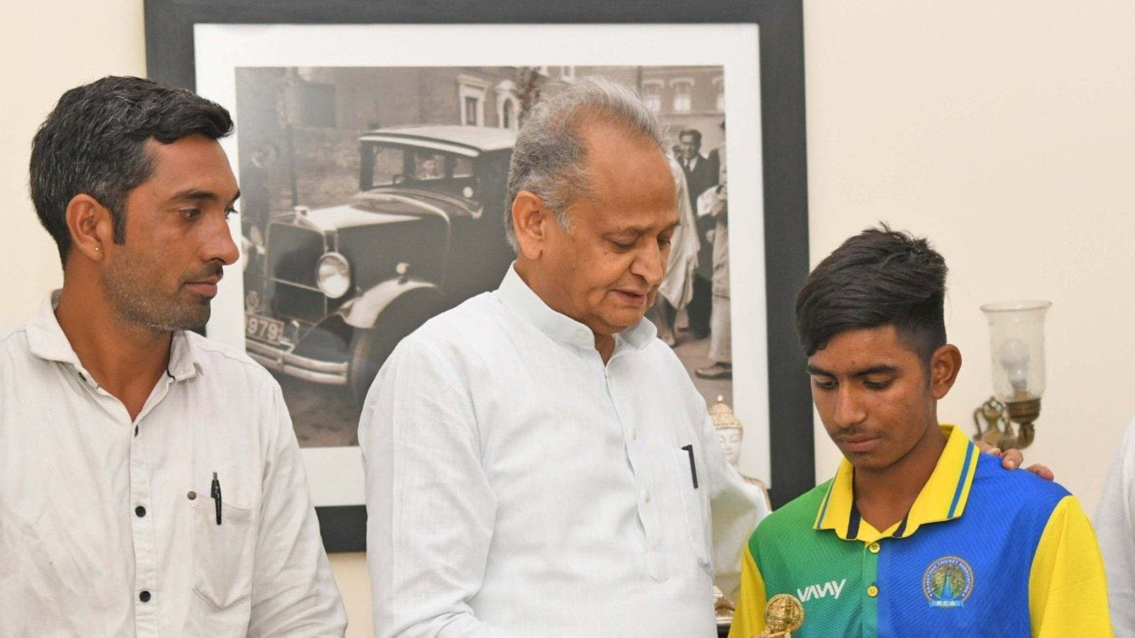 Boy Praised By Rahul Gandhi To Be Trained in Cricket Academy: Rajasthan CM