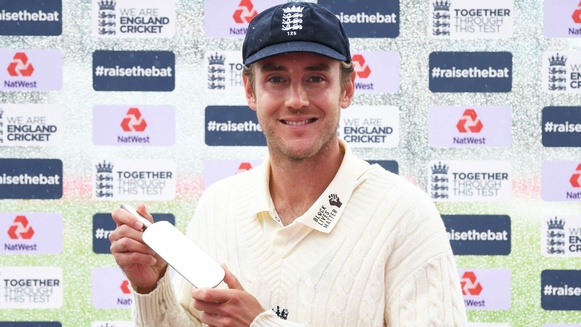 Broad climbs up ICC rankings after reaching 500 Test wickets