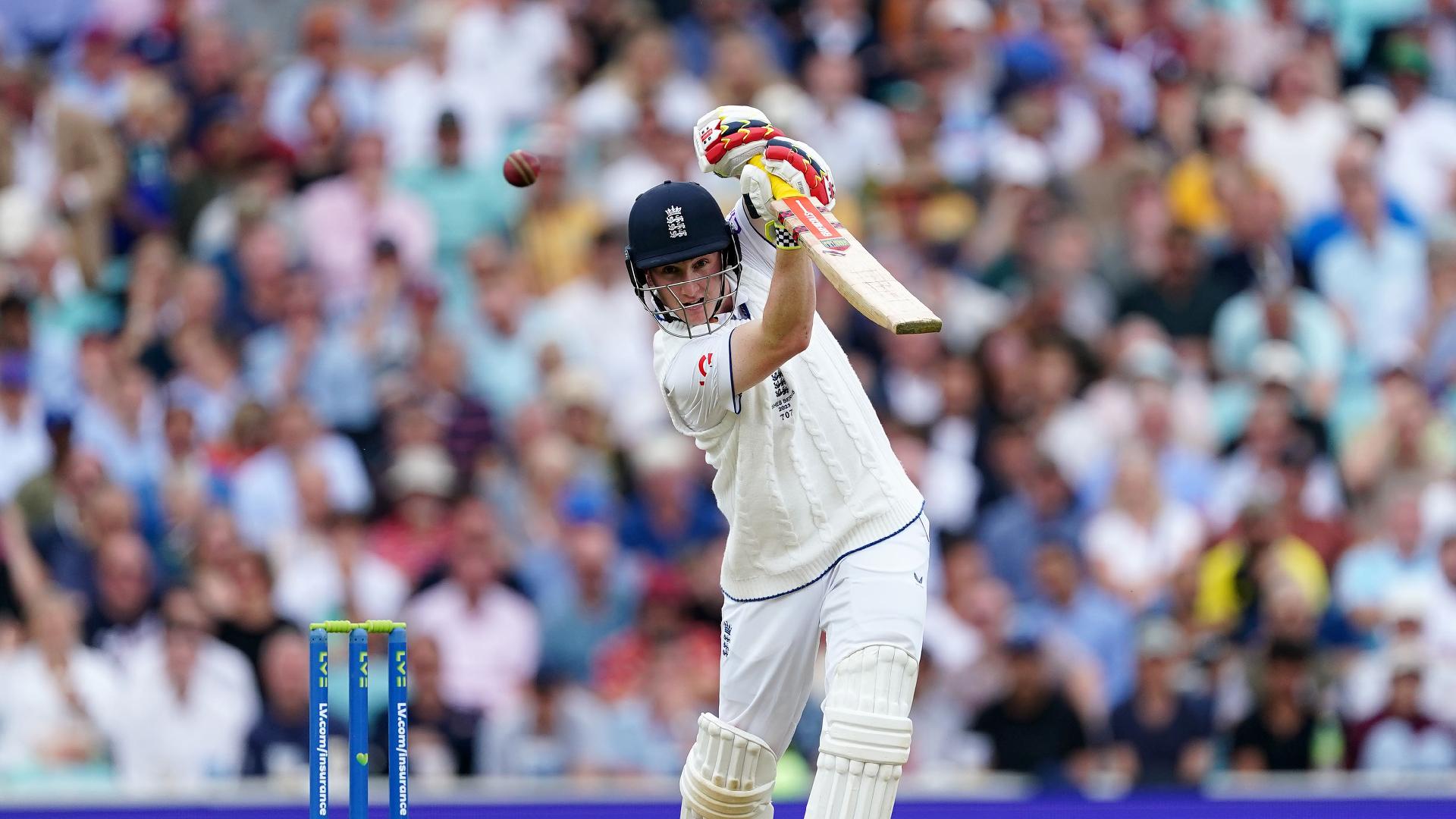 Brook gives England hope as hosts bowled out for 283 in fifth Test