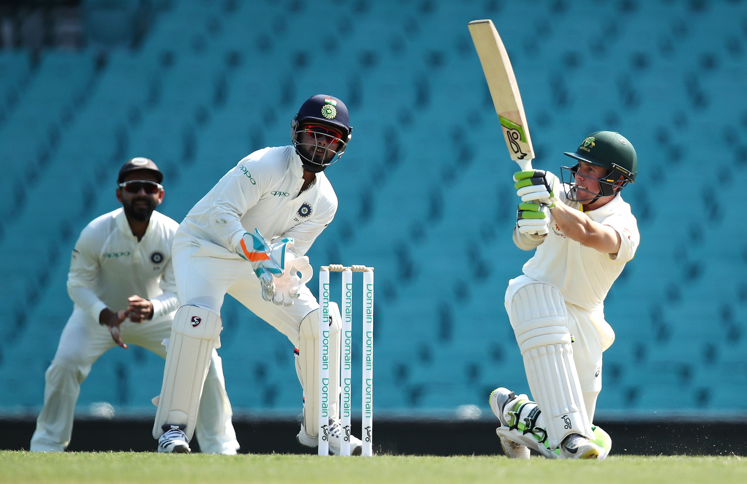 CA XI give India's bowlers a workout