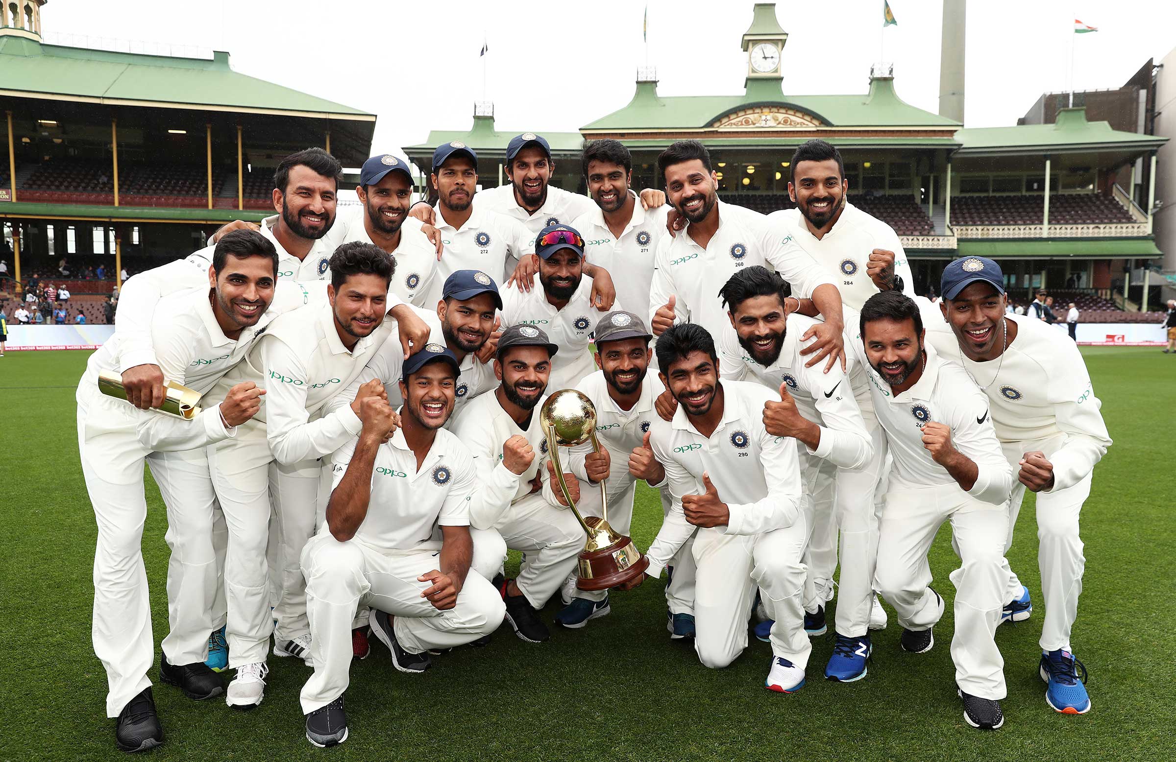 Celebrations begin for jubilant India