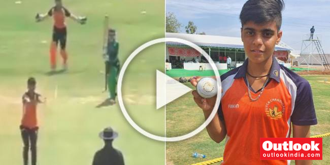 Chandigarh's Kashvee Gautam Becomes First Indian To Claim All 10 Wickets In Limited Overs Cricket: WATCH