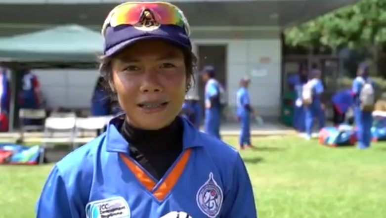 Chanida Sutthiruang Picks Three Wickets, Wins Player of the Match Award After Guiding Thailand to Victory Over Netherlands in ICC Women's T20 World Cup Qualifier 2019 Match | LatestLY