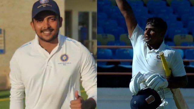 Chief selector explains why Prithvi Shaw and Sarfaraz Khan were not picked in India squads