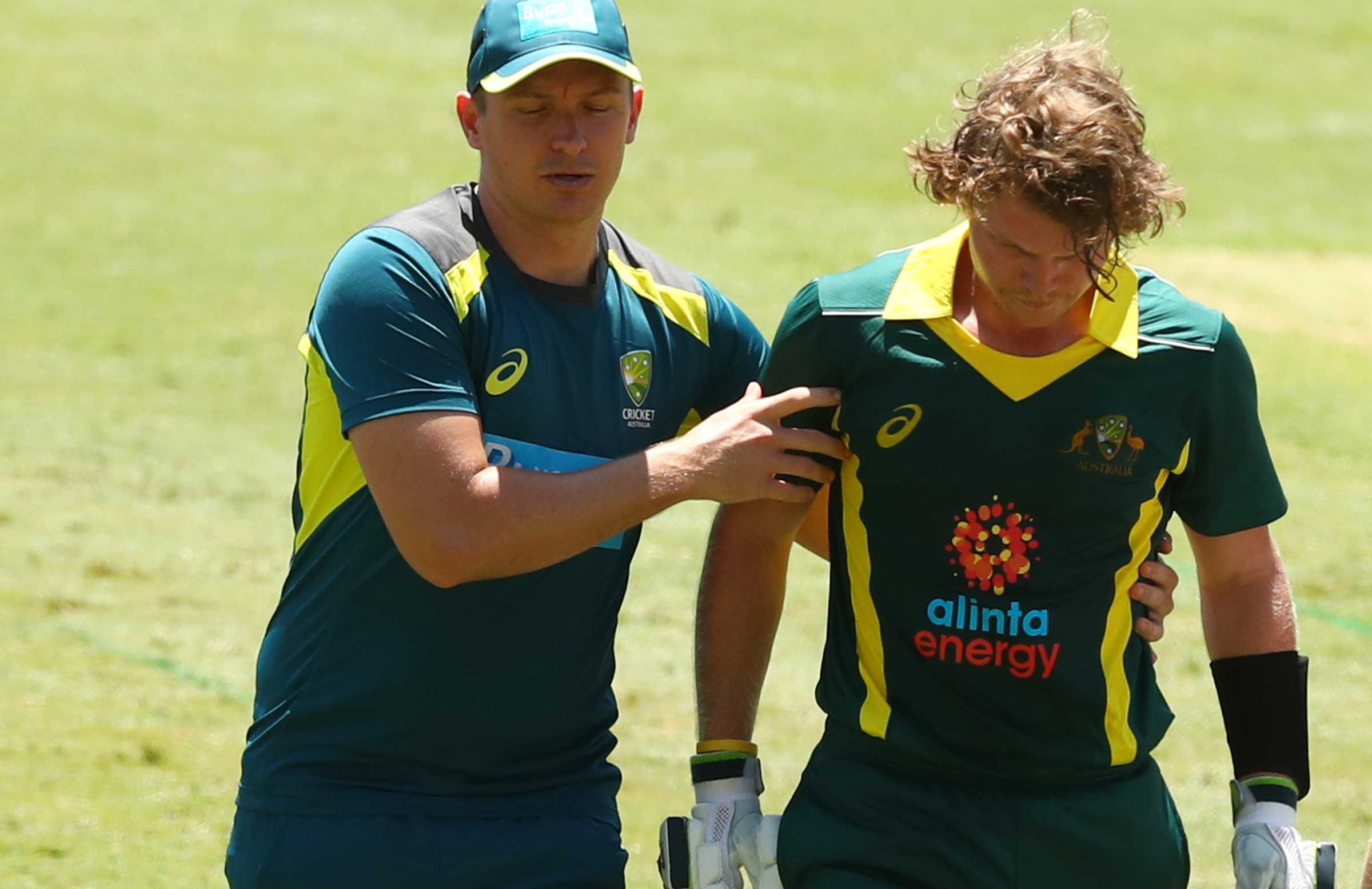 Concussed Pucovski ruled out of England matches