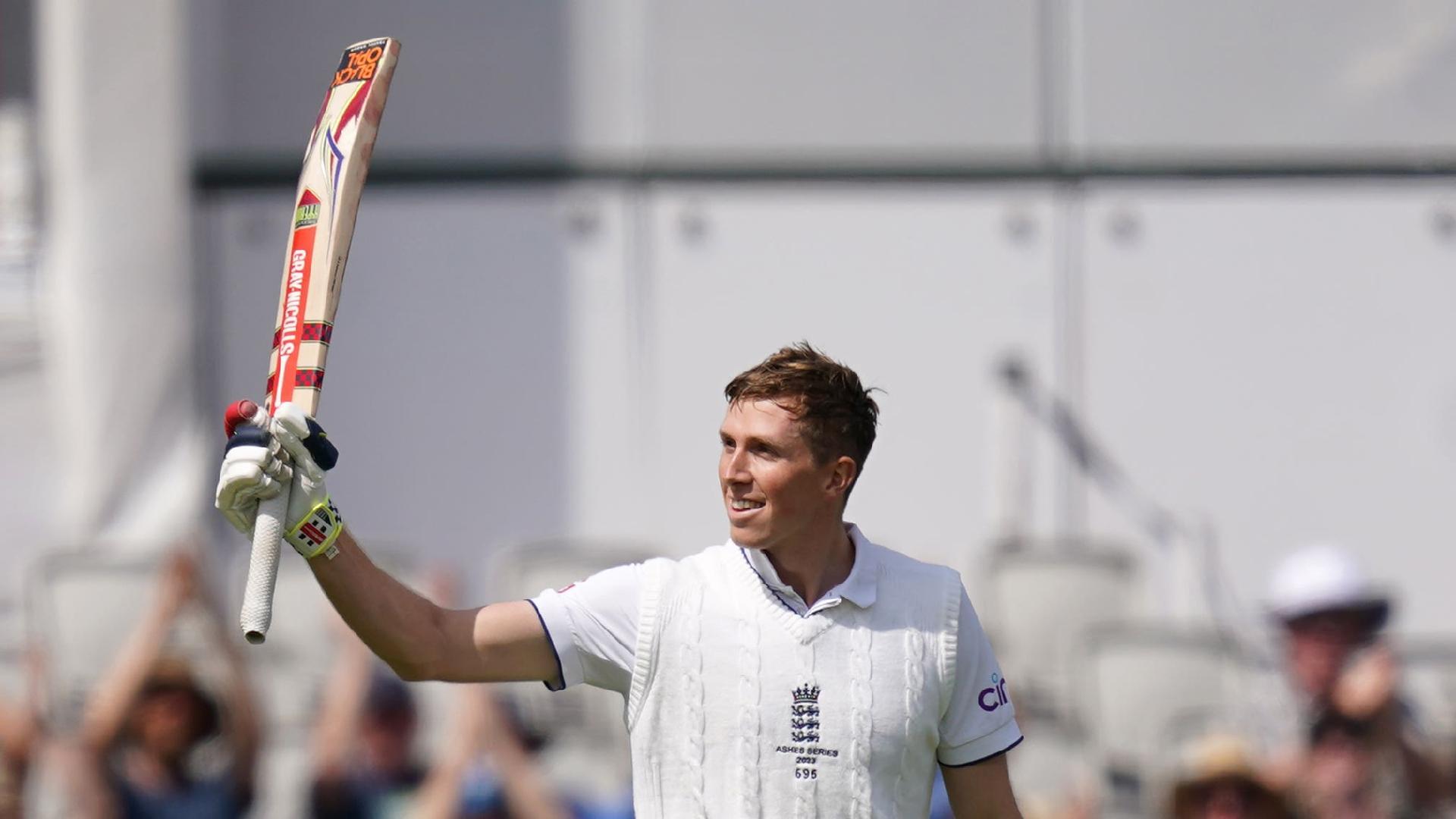 Crawley acknowledges loyalty after leading England's charge at Old Trafford