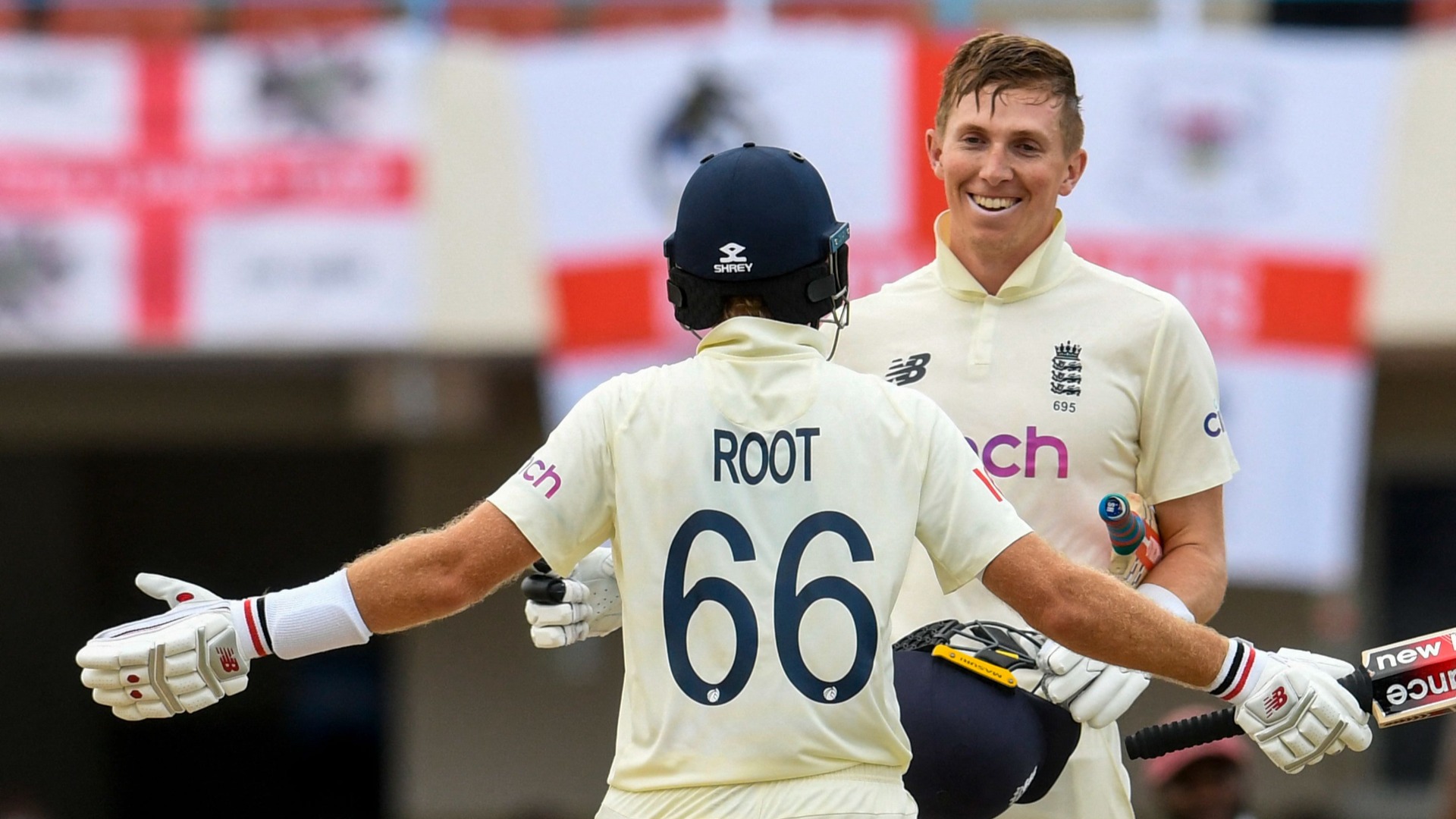 Crawley-Root partnership turns tide for England before rain disruption