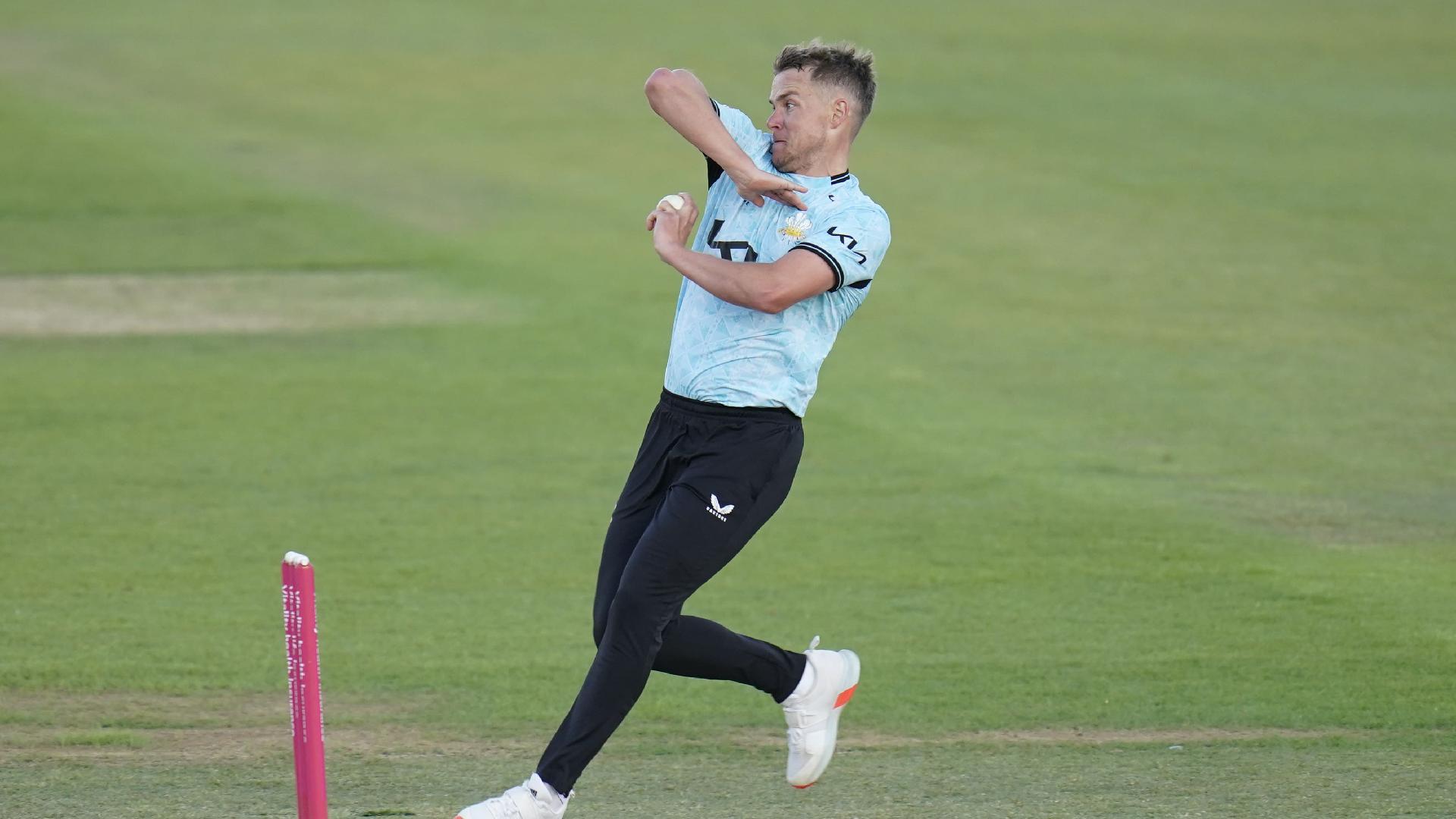 Curran claims five as Surrey beat Somerset in top-of-the-table showdown