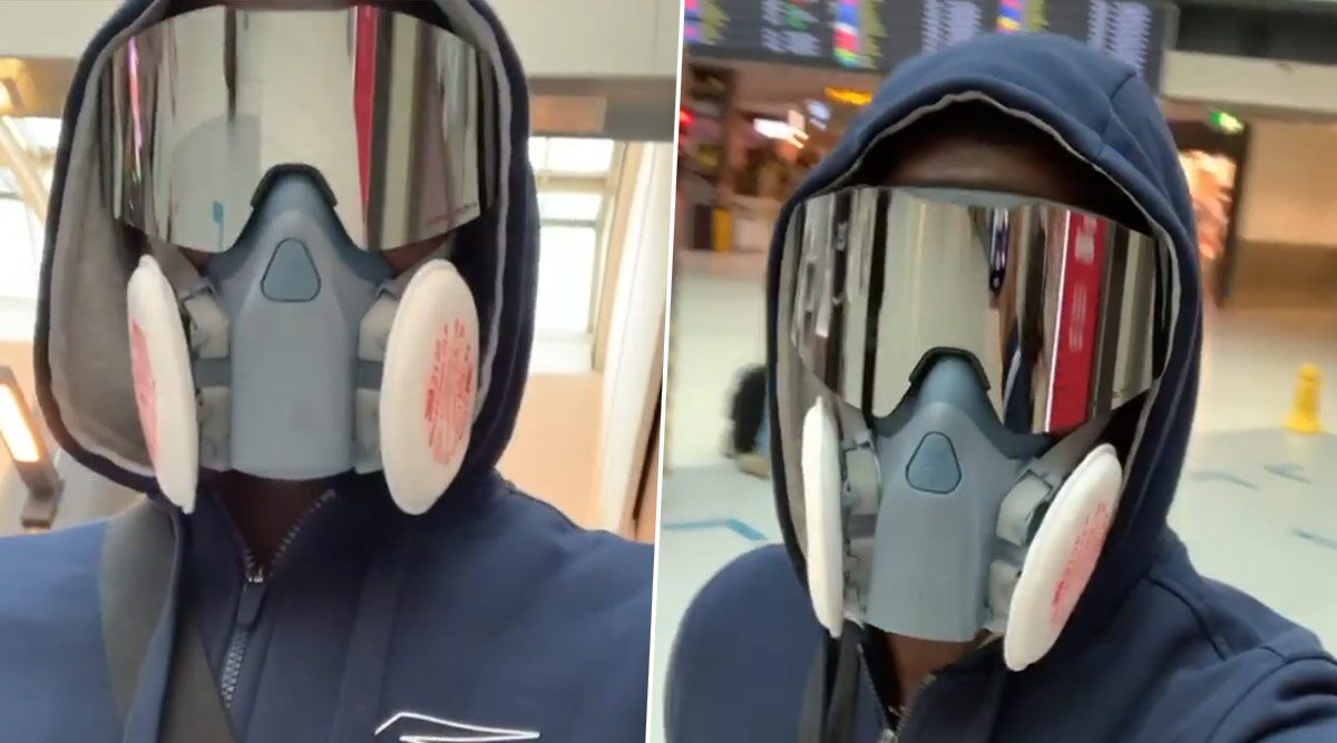 Darren Sammy Wears an Alien Mask to Fight COVID-19 (Watch Video) | 