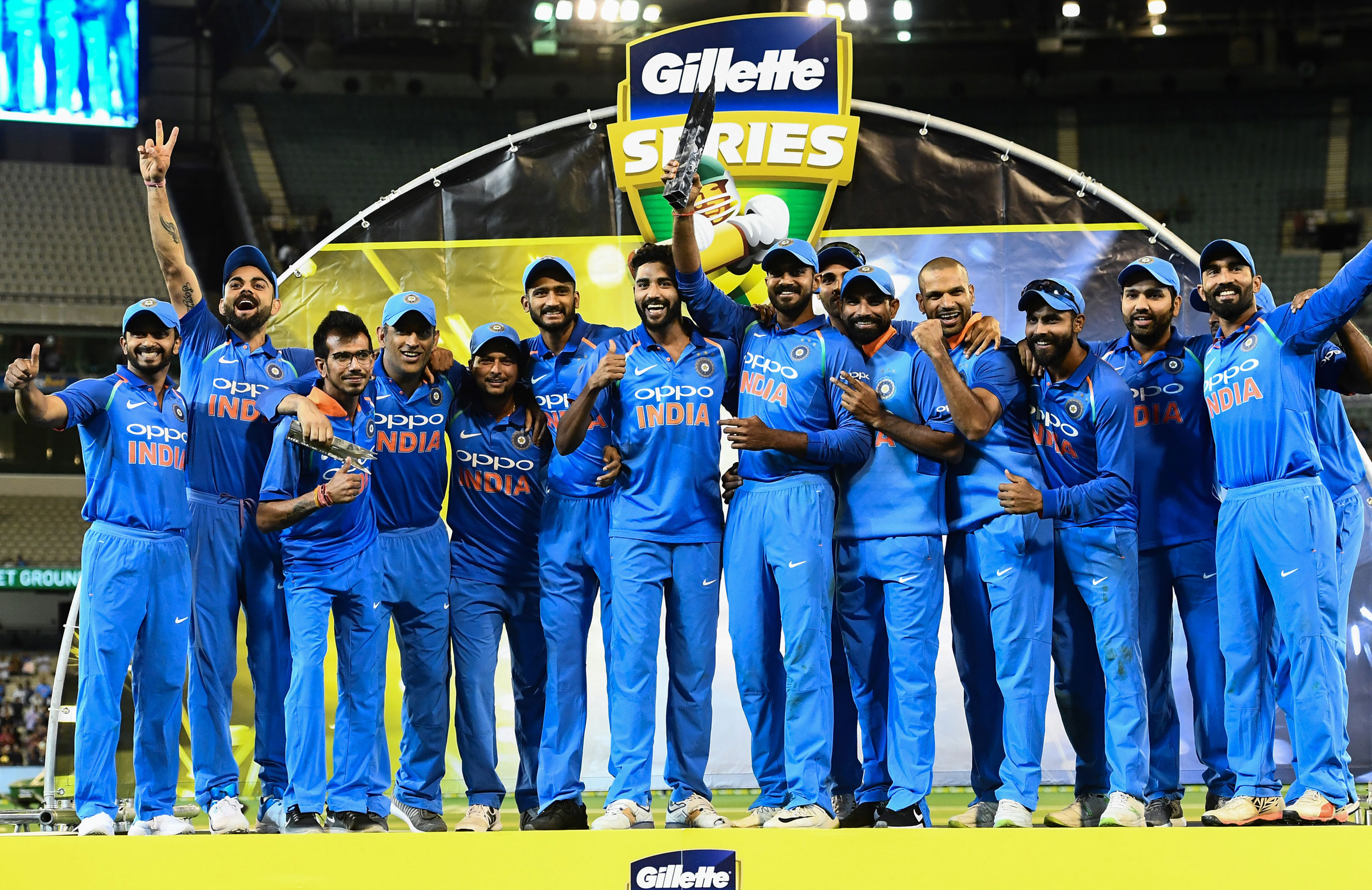 Dhoni seals series win for India