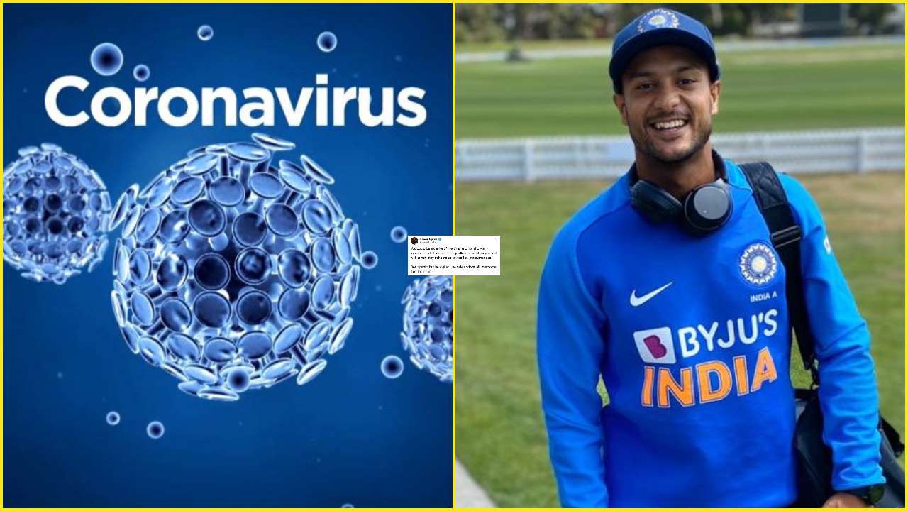 'Do not panic': Mayank Agarwal urges people to 'stay at home' amid coronavirus scare
