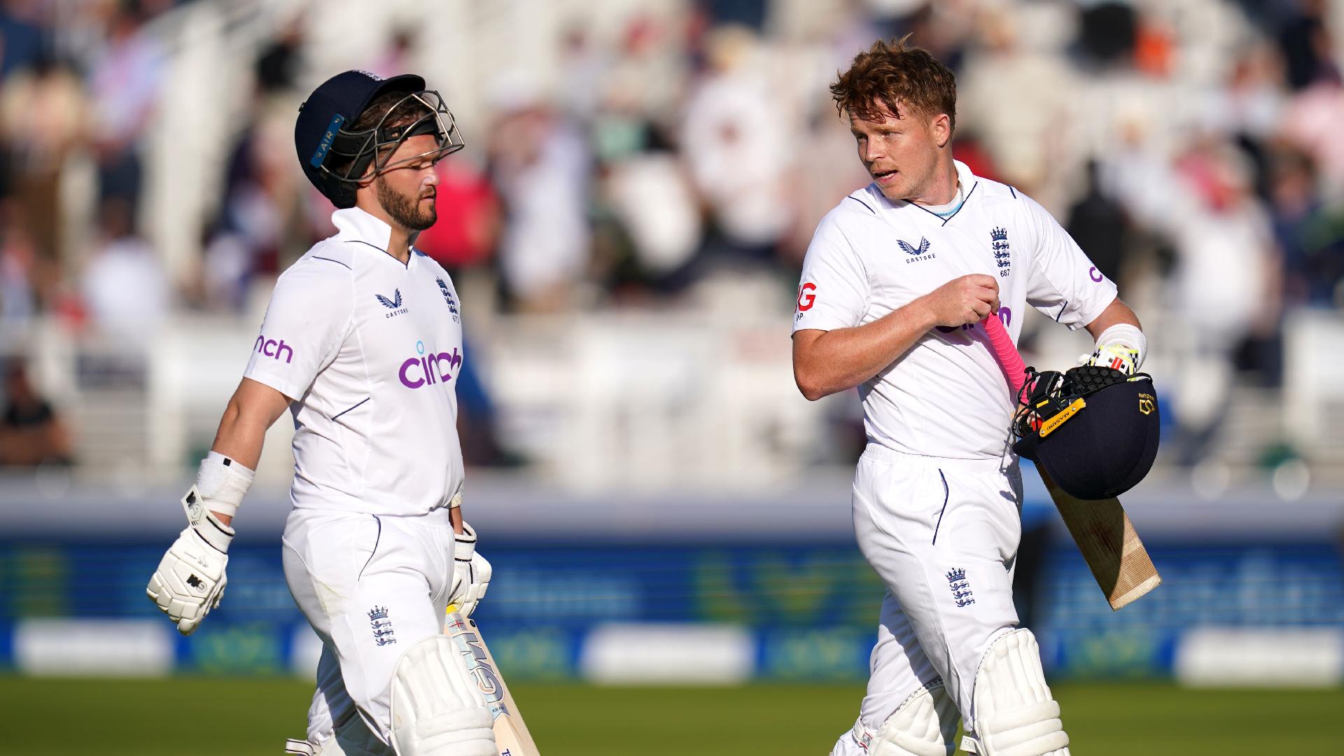 Duckett breaks Lord's record as Pope piles on runs for bullish England