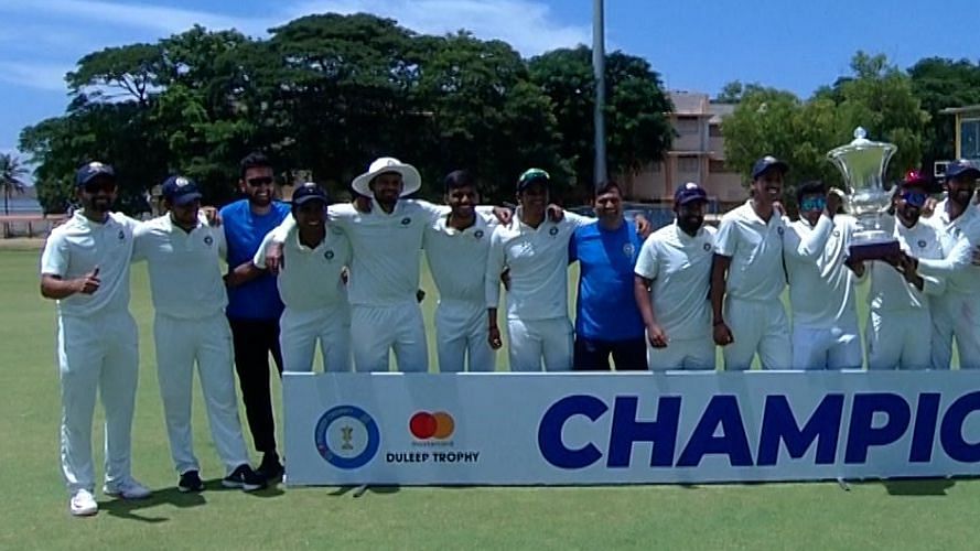 Duleep Trophy final: West Zone thrash South Zone by 294 runs to clinch title