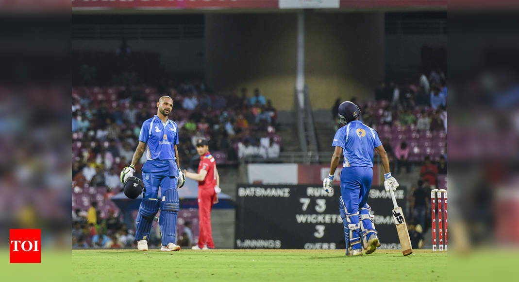 DY Patil T20 Cup: Dhawan's 69 in vain as Reliance 1 lose to Indian Oil in final - Times of India