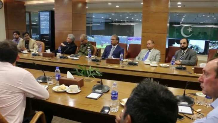 England, Ireland Cricket Officials Visit Punjab Safe Cities Authority - UrduPoint