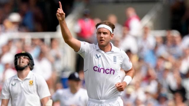 England vs South Africa: Stuart Broad completes 100 Test wickets at Lord's, joins James Anderson in elite club - Firstcricket News, Firstpost