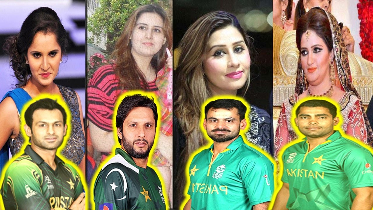 Famous Pakistani cricketers and their gorgeous wives - OrissaPOST