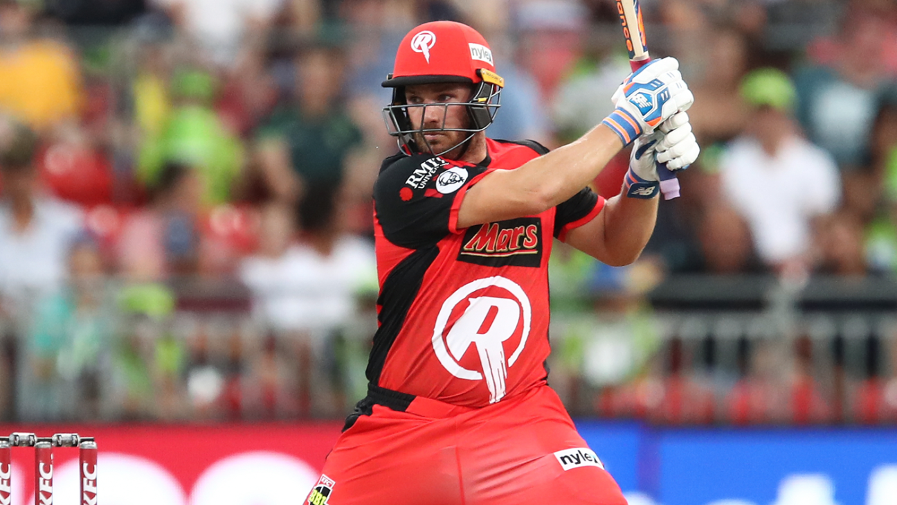 Finch reprimanded for smashing chair but heads to India buoyed by BBL triumph