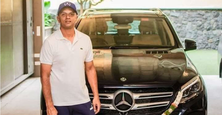 Former Indian cricket team captain Rahul Dravid gets a Mercedes-Benz GLE
