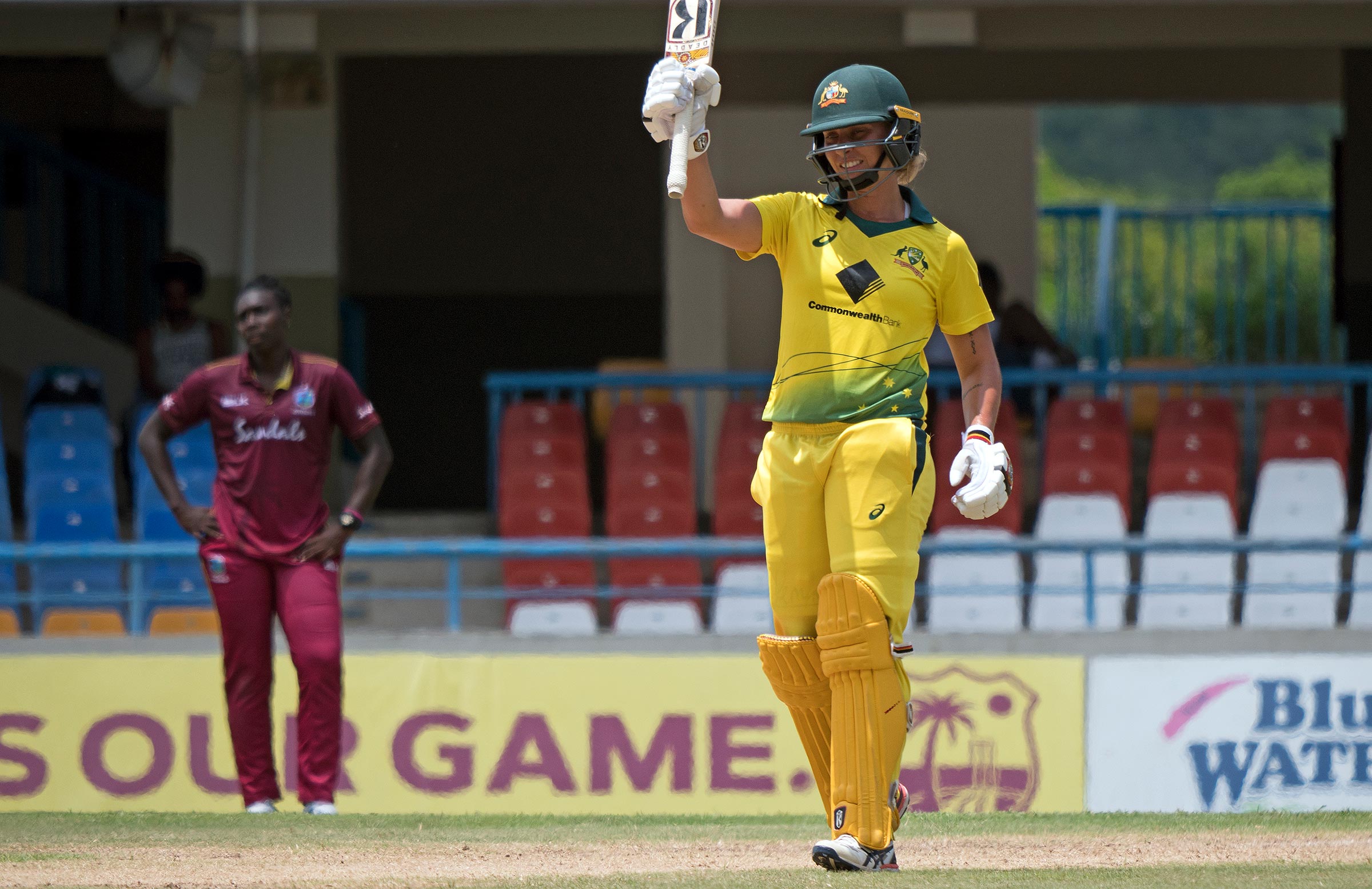 Gardner's rankling thump befitting Sir Viv's ground