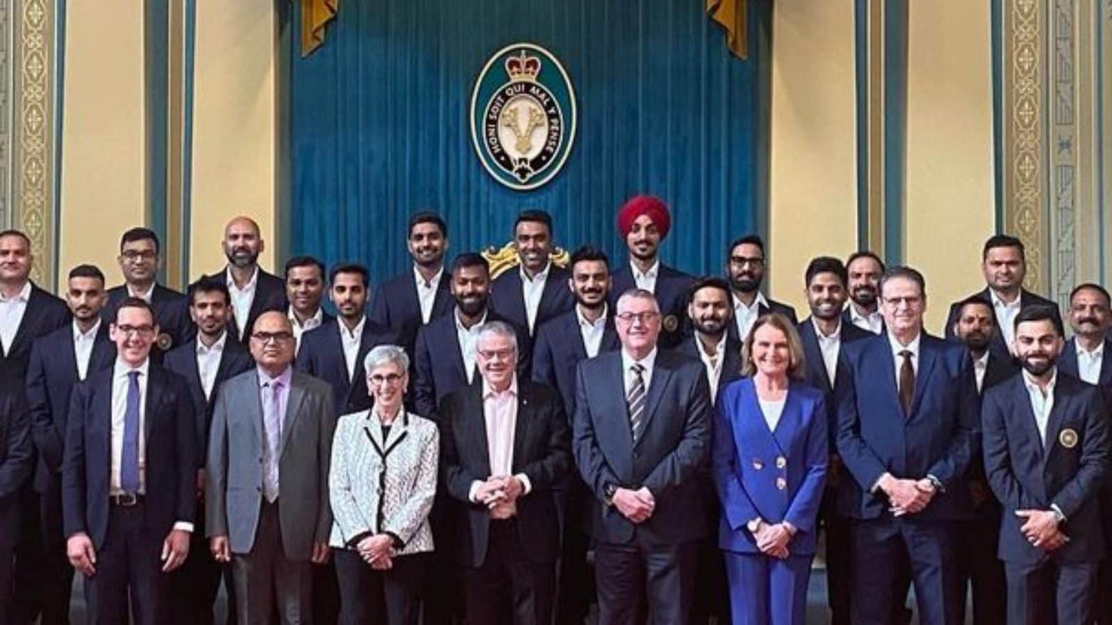 Governor of Victoria Hosts Indian Cricket Team Ahead of T20 World Cup 2022, See Pictures