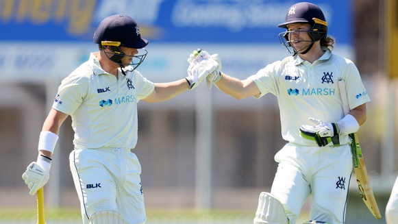 Harris and Pucovski set Sheffield Shield record with 486-run stand