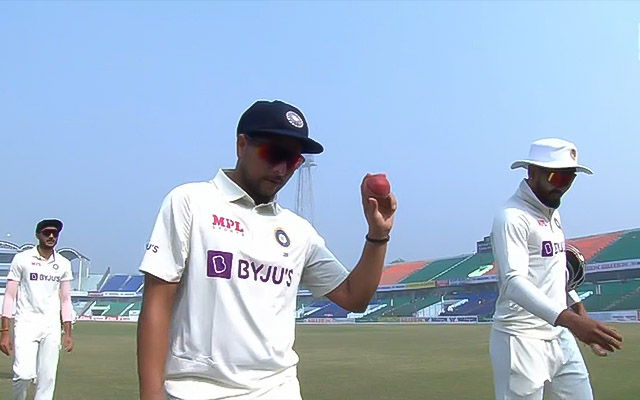 <p>'I didn't feel that sort of strain' - Kuldeep Yadav after fruitful re-visitation of Test format in Bangladesh</p>