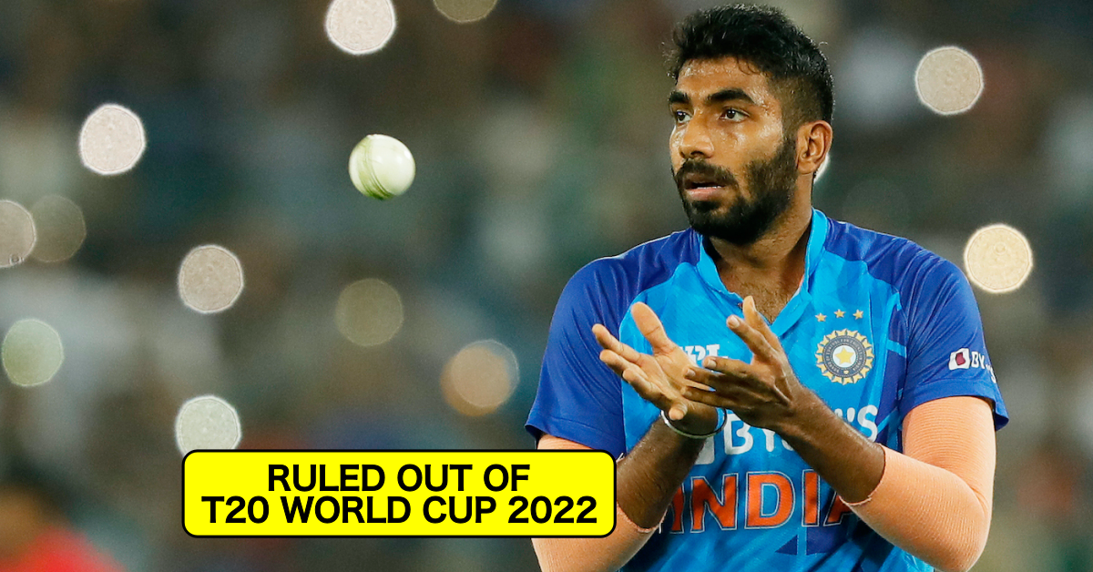 ICC T20 World Cup 2022: Jasprit Bumrah Officially Ruled Out Of Marquee Tournament, Confirms BCCI