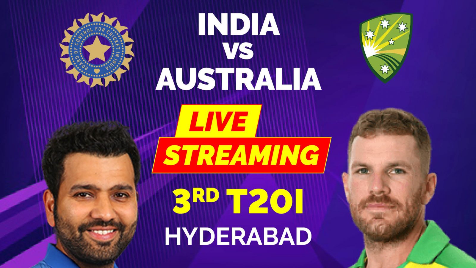 IND vs AUS 3rd T20I Live Cricket Streaming: How to Watch India vs Australia 2022 Series Coverage on TV And Online
