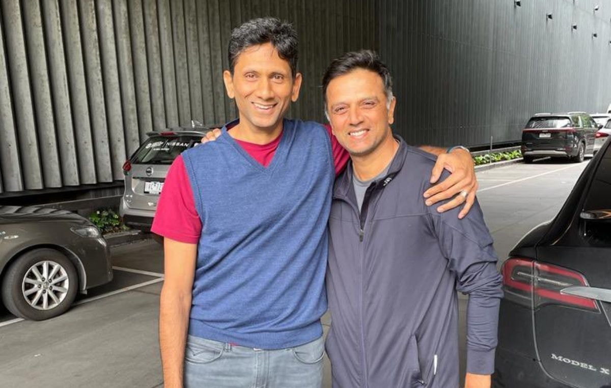 IND vs PAK 2022: Venkatesh Prasad catches up with Team India head coach Rahul Dravid 