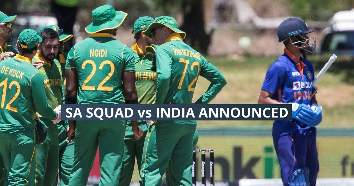 IND vs SA: Tristan Stubbs Gets Maiden Call-up As South Africa Announce T20I Squad For India Series