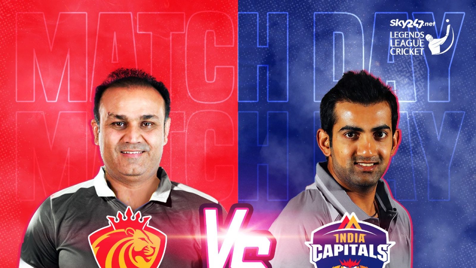 India Capitals vs Gujarat Giants Live Streaming: When and Where to Watch Legends League Cricket 2022 match Live Coverage
