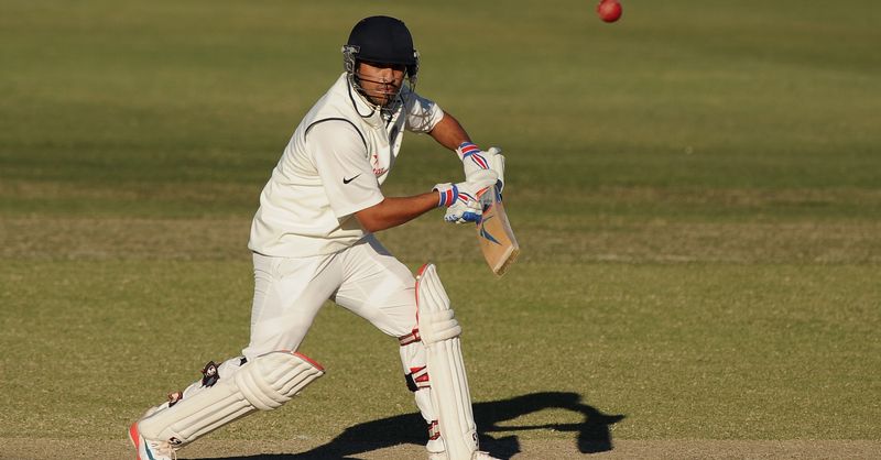 India Green collapse courtesy Akshay Wakhare's fifer, Karun Nair drives on India Red with the bat