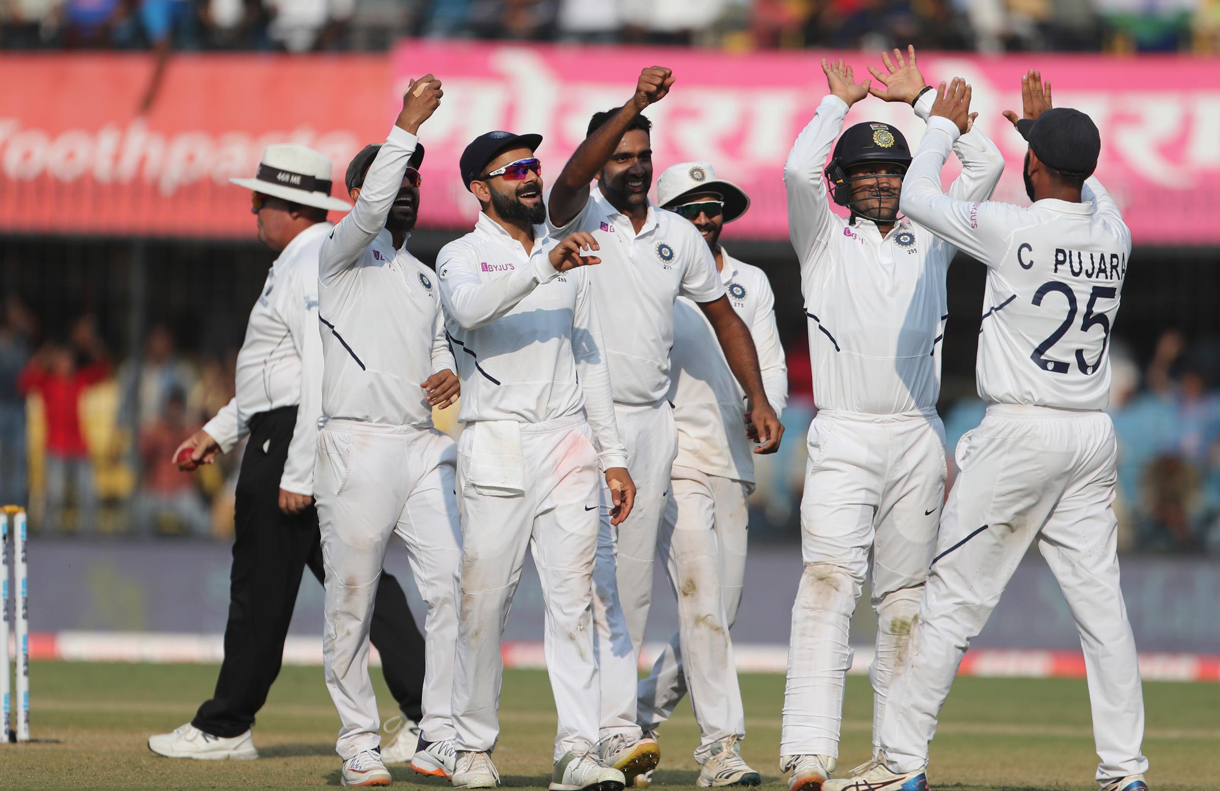 India register Test triumph inside three days