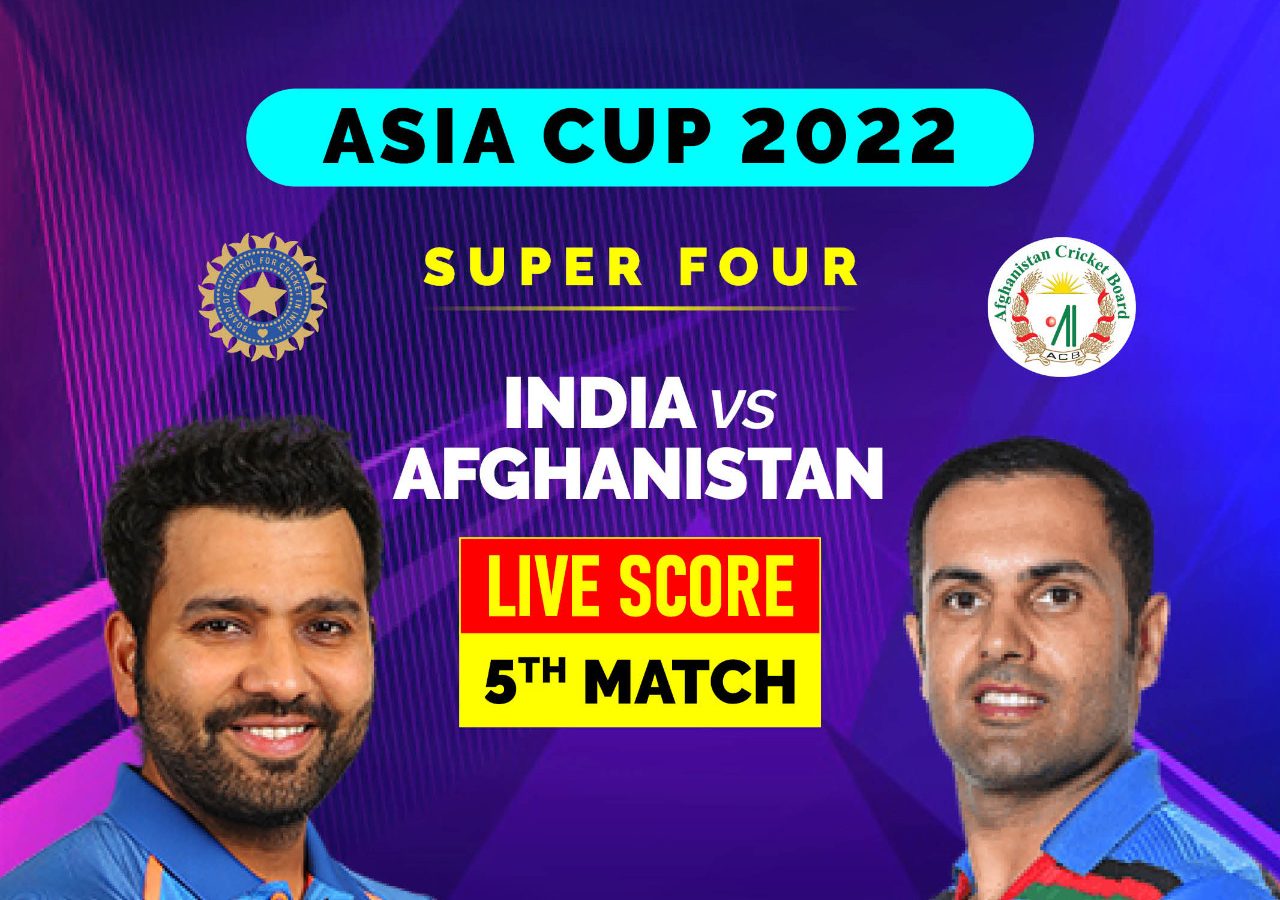 India vs Afghanistan Live Cricket Score Asia Cup 2022 Super 4 Updates: Rohit Sharma And Co Look For Consolation Win Against AFG