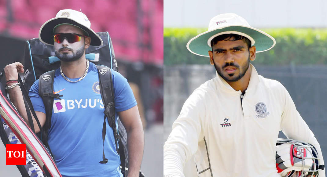 India vs Bangladesh: Rishabh Pant released to play Syed Mushtaq Ali trophy; KS Bharat named Wriddhiman Saha's cover - Times of India