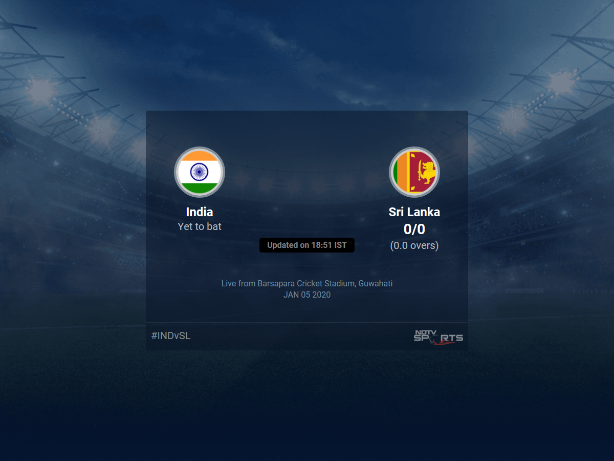 India vs Sri Lanka live score over 1st T20I T20 1 5 updates | Cricket News