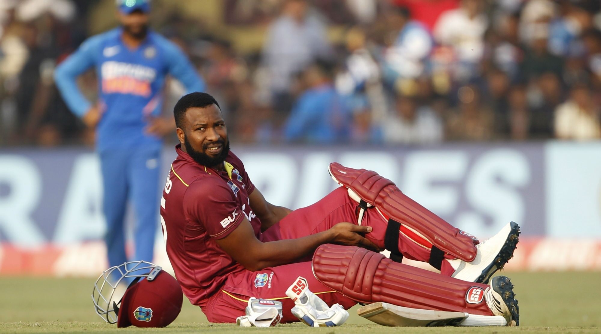 India vs West Indies 3rd ODI 2019: Kieron Pollard, Nicholas Pooran Late Flourish Take WIndies to 315/5 at Barabati Stadium | 