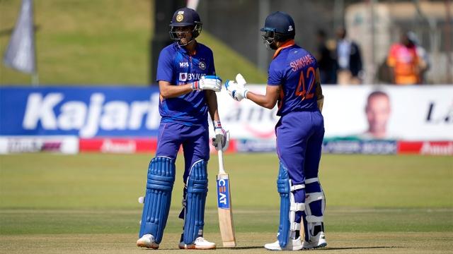 India vs Zimbabwe 1st ODI stat attack: Gill-Dhawan partnership, India's record winning streak and more - Firstcricket News, Firstpost