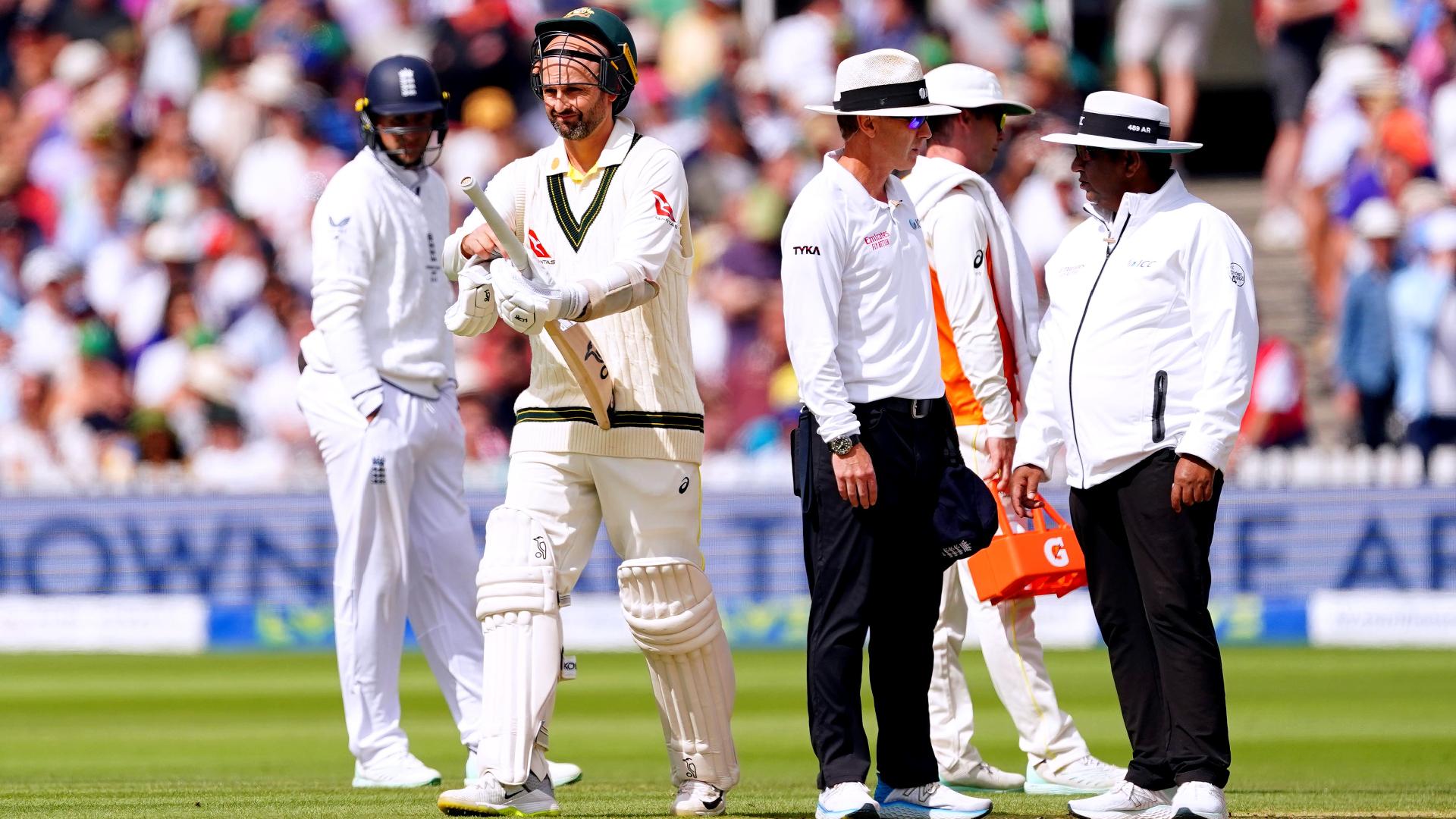 Injured Lyon proud of batting cameo