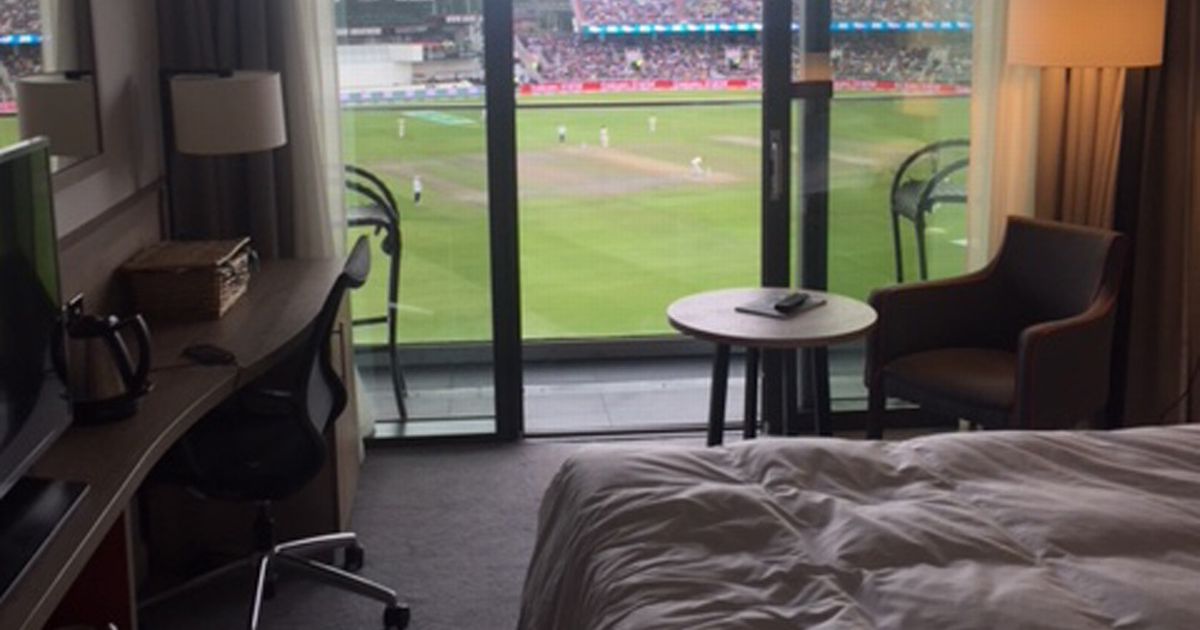 Inside the Old Trafford cricket ground hotel where rooms offer views of matches