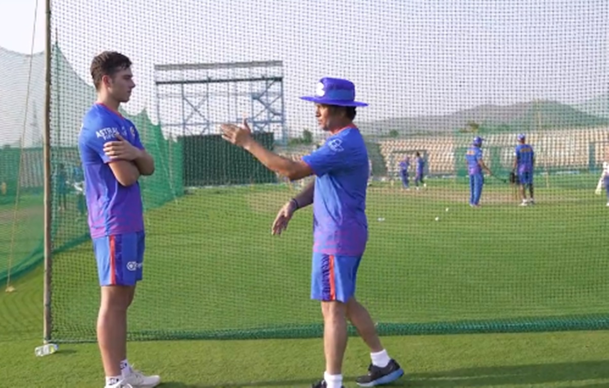 IPL 2022: I Shook His Hand, It Was Insane - Dewald Brevis On His First Meeting With Sachin Tendulkar