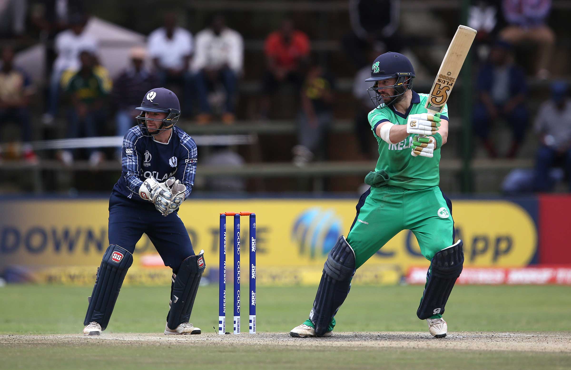 Ireland down Scots to keep Cup dream alive