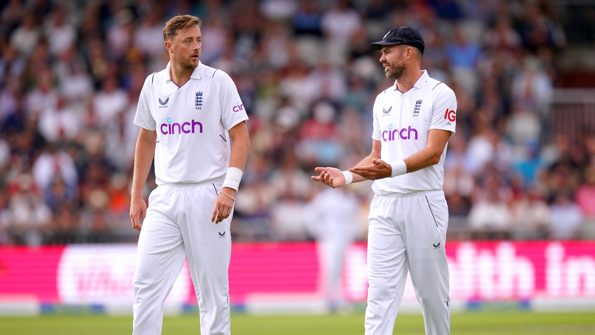 James Anderson and Ollie Robinson should be fit for Ashes – Brendon McCullum