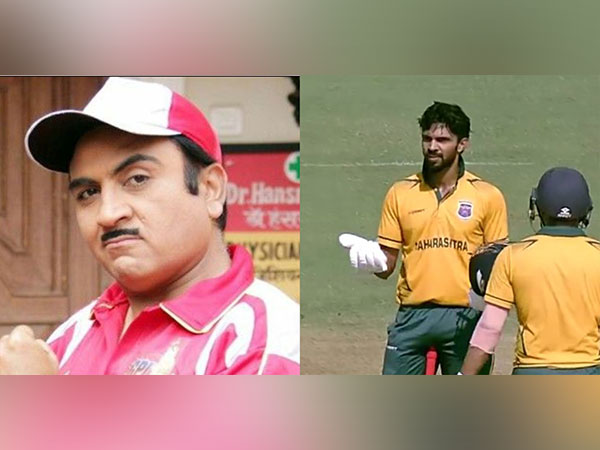 'Jethalal' trends on Twitter after Ruturaj Gaikwad slams seven sixes in an over