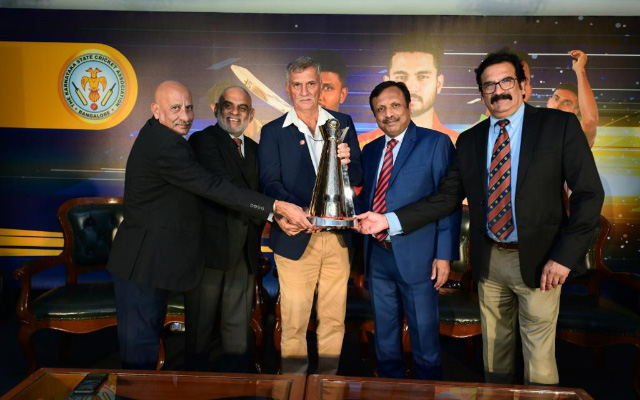 Karnataka State Cricket Association launch Maharaja Trophy T20