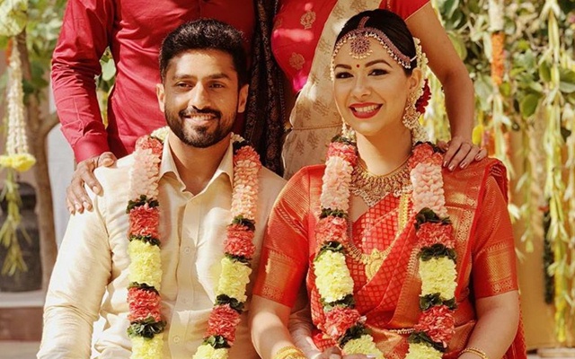 Karun Nair marries long-time girlfriend Sanaya Tankariwala