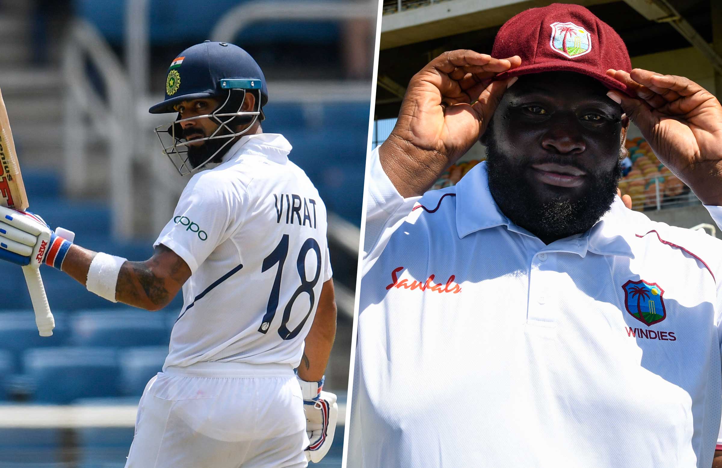Kohli, Cornwall star on opening day in Jamaica