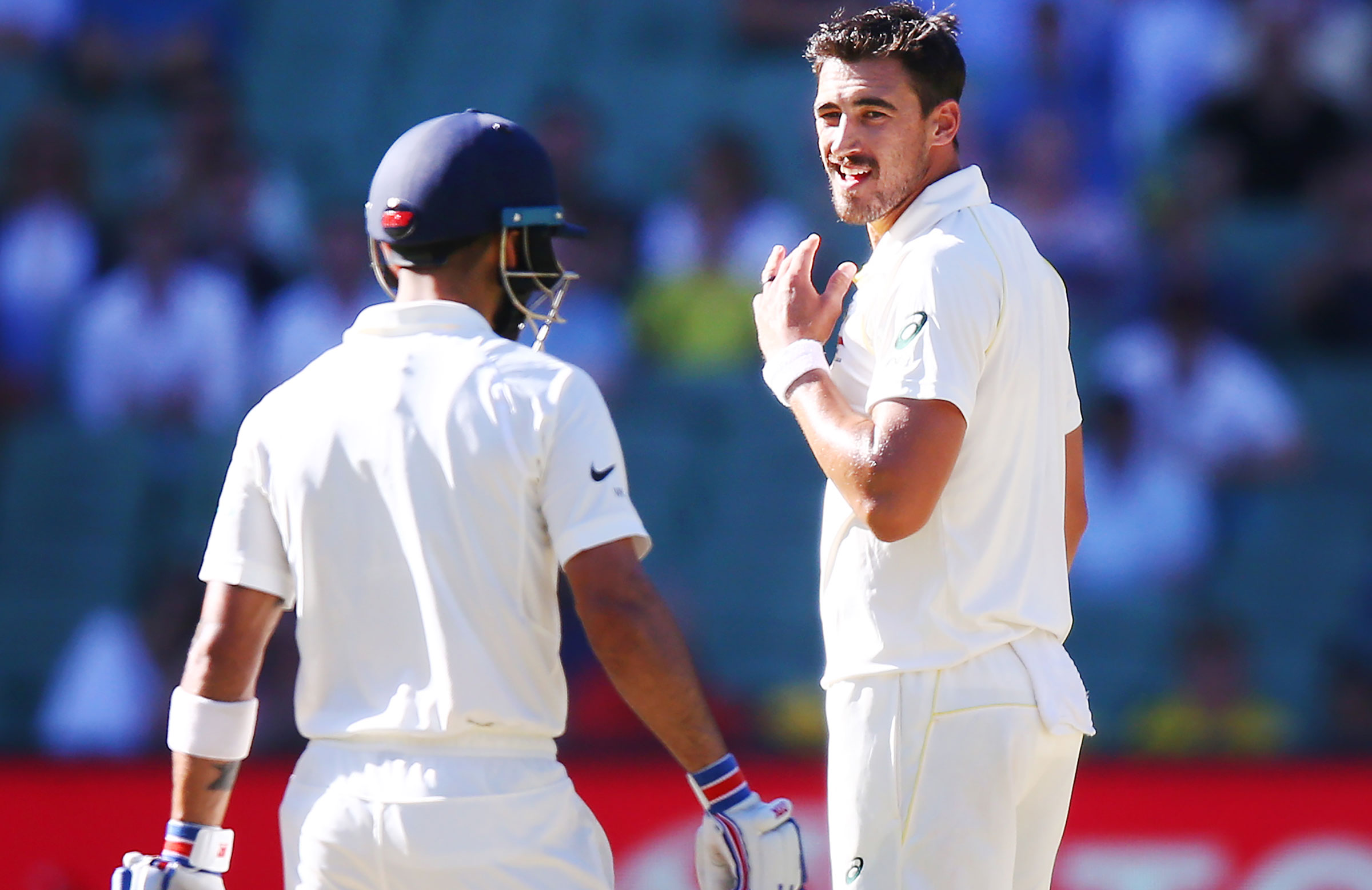 Kohli's message for under-fire Starc