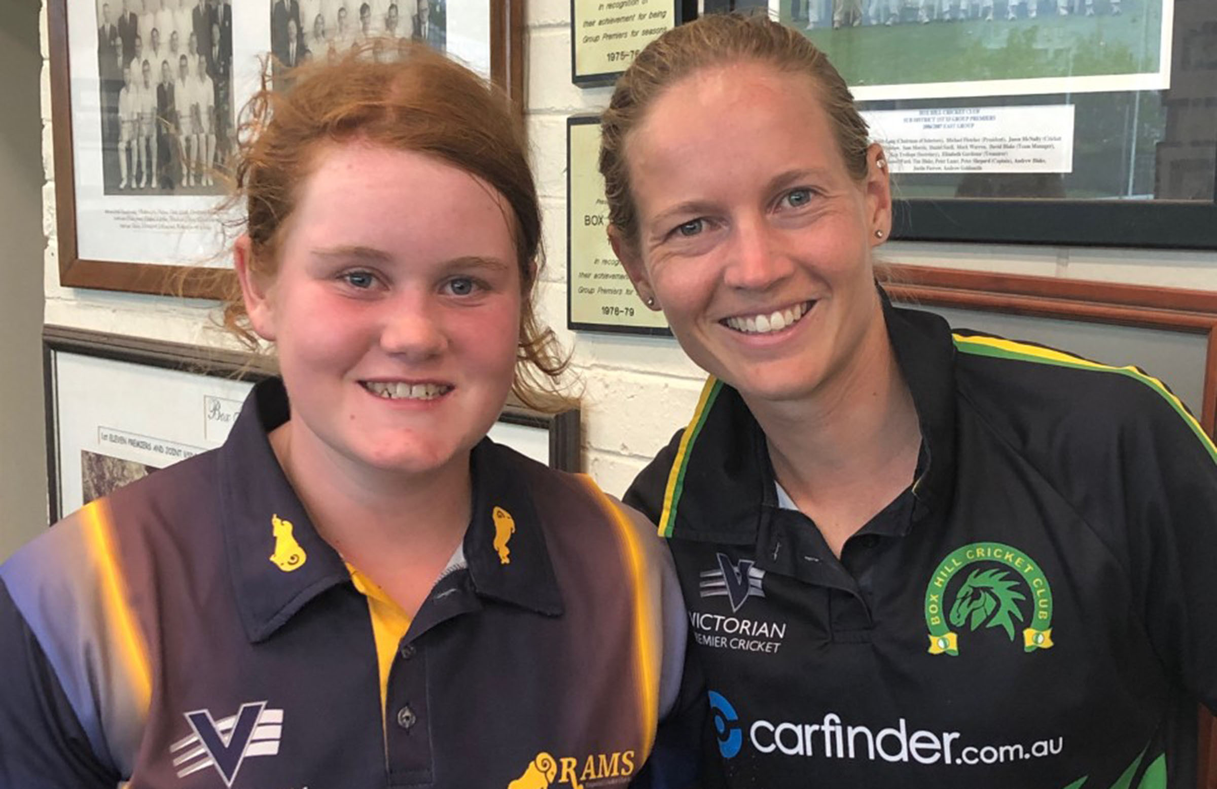 Lanning reunites with superfan Tegan in club cricket clash